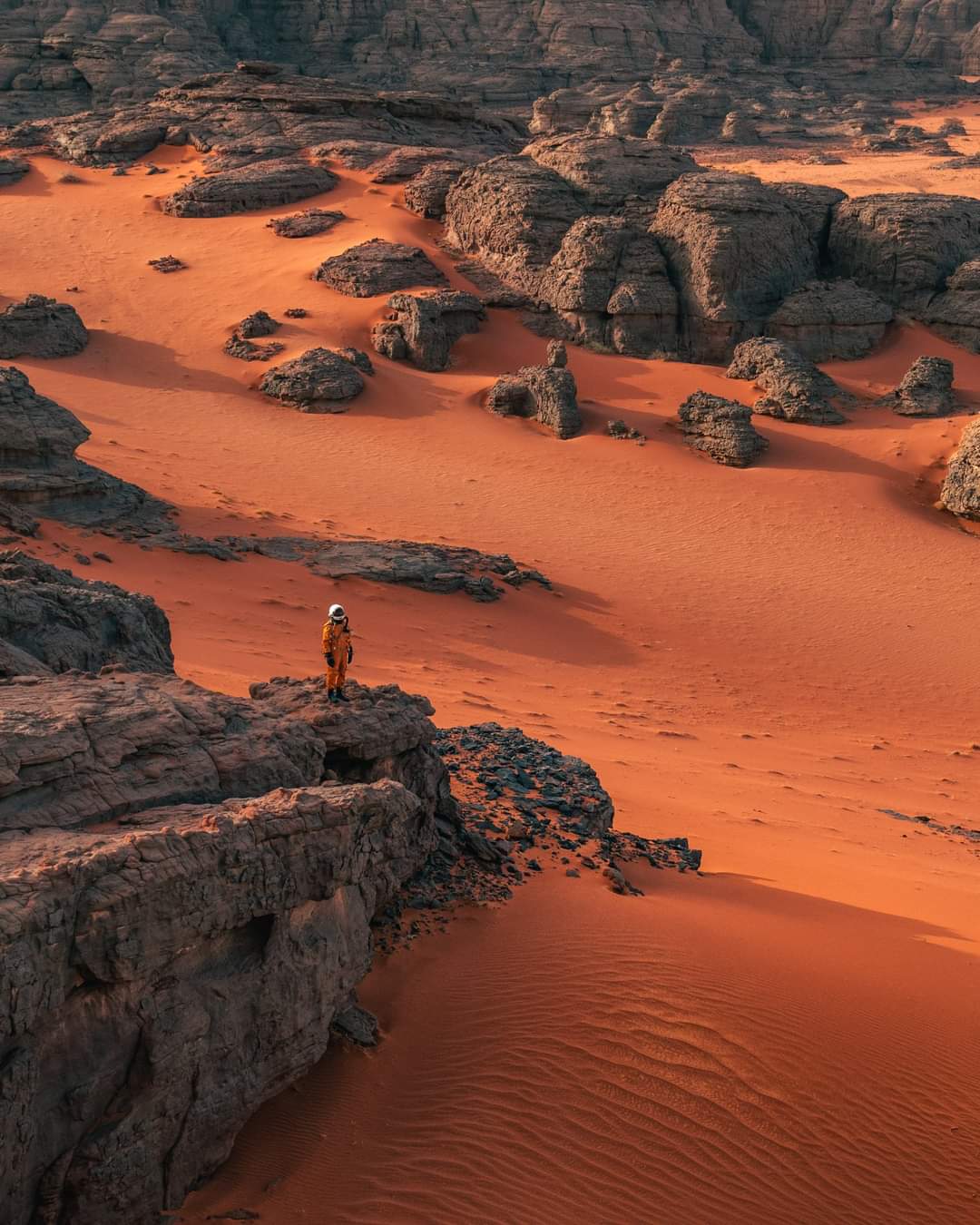red sand sahara